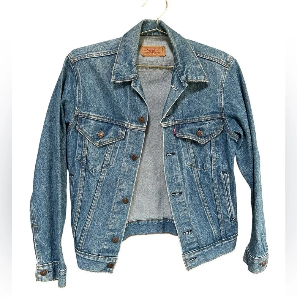Vintage 1980’s Levi’s Type 3 Denim Jacket, Made in the USA, Size 36, Men’s Small